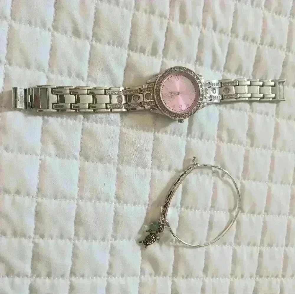 Watch and bracelet set